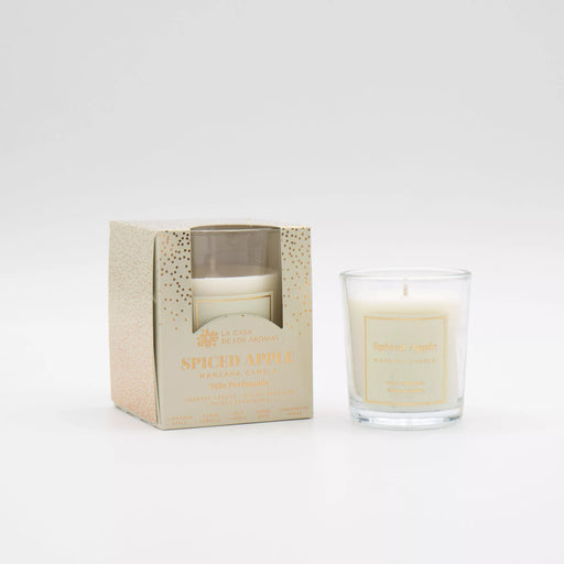 Vela Perfumada Navidad 120g - La Casa de los Aromas : Spiced Apple - 1