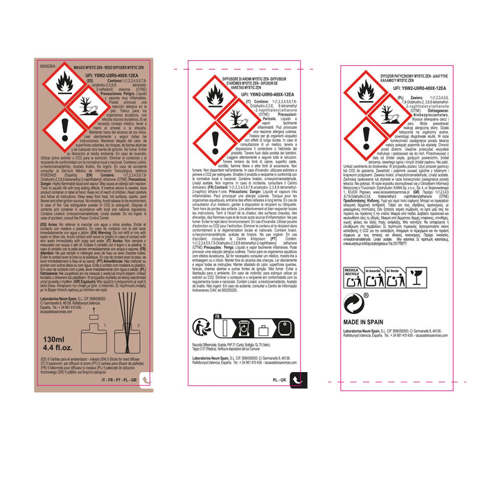Ambientador Mikado Mystic - 130ml - La Casa de los Aromas : Zen - 3