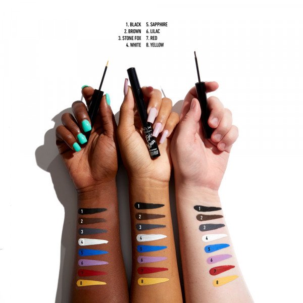 Eyeliner Líquido Semipermanente Epic Wear - Nyx - 1