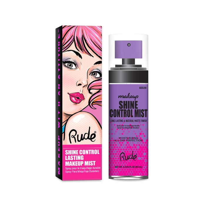 Shine Control Lasting Makeup Mist - 60 ml - Cosmetics - Rude - 1