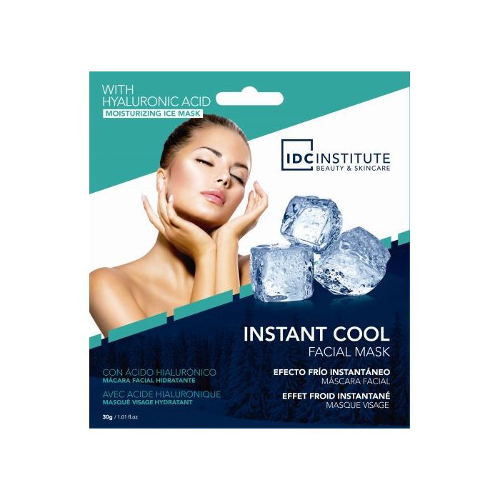 Mascarilla Facial con ácido Hialurónico y Efecto Frío - Idc Institute - 1
