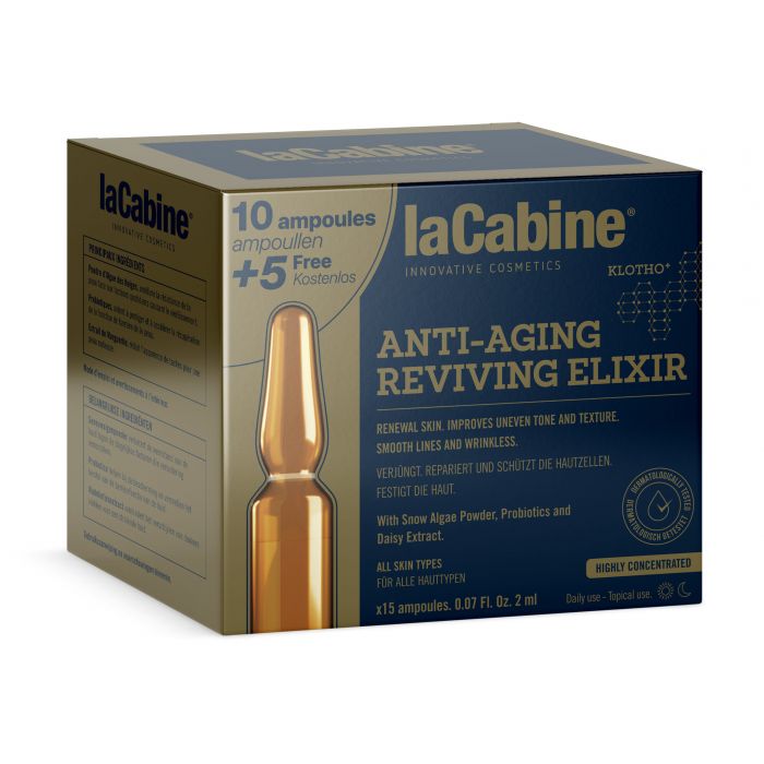Ampolla Antiedad Revive Elixir - La Cabine : 10 + 5 unidades - 1