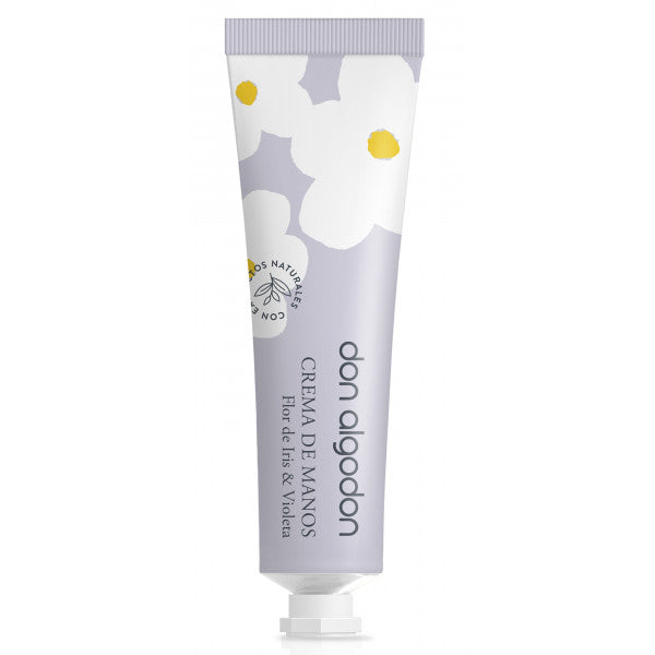 Crema de Manos - Don Algodón : Flor de Iris &amp; Violeta - 1
