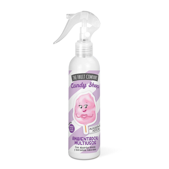 Spray Ambientador Multiusos Candy Edition 200ml - The Fruit Company : Algodón de Azúcar - 1