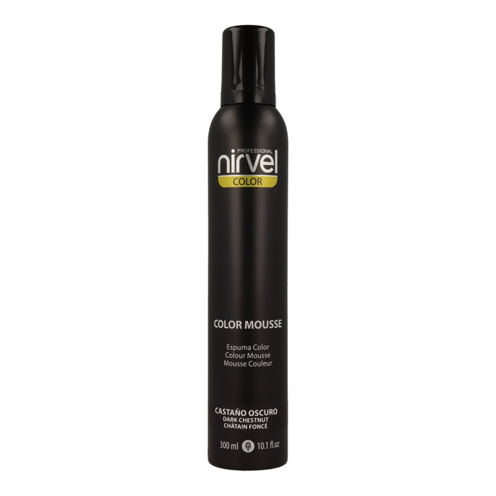 Espuma de Color Color Mousse Castaño Oscuro 300 ml - Nirvel - 1