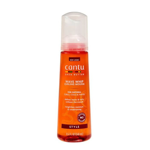 Mousse Shea Butter - for Natural Hair Wave Curling 248ml - Cantu - 1