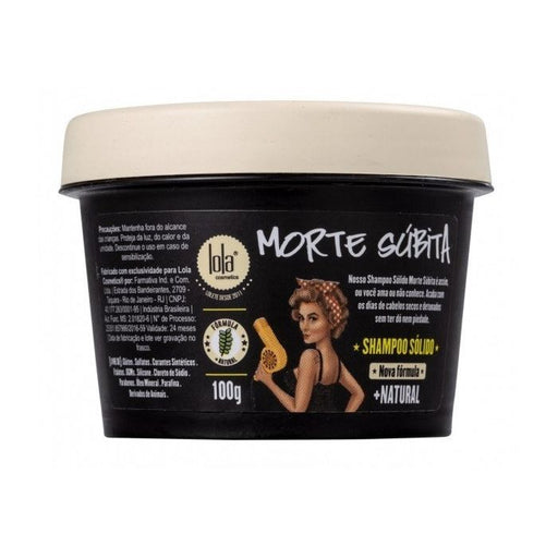 Champú Sólido Exfoliante Capilar - Morte Súbita 100g - Lola Cosmetics - 1