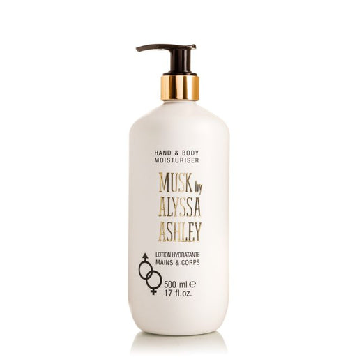 Crema Hidratante Musk para Manos y Cuerpo - Alyssa Ashley : 500ml - 1
