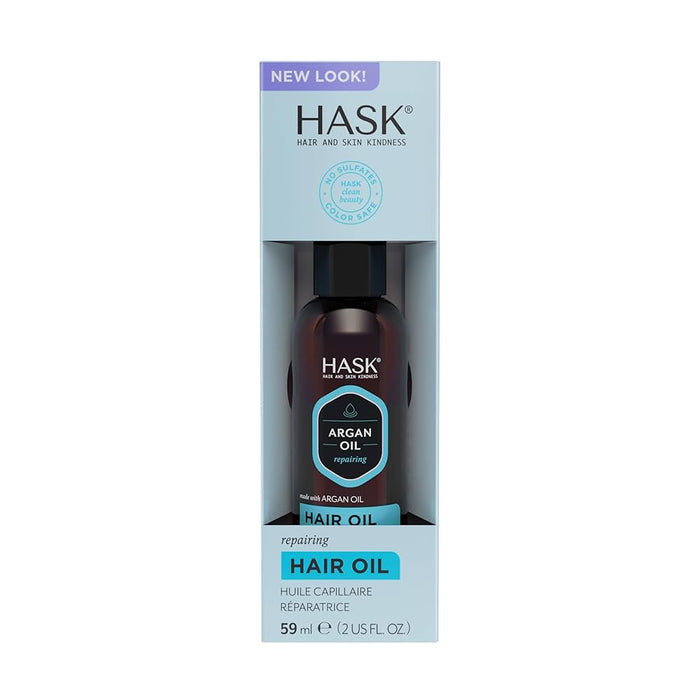 Aceite Capilar Reparador Argan Oil  - Hask : 59ml - 1