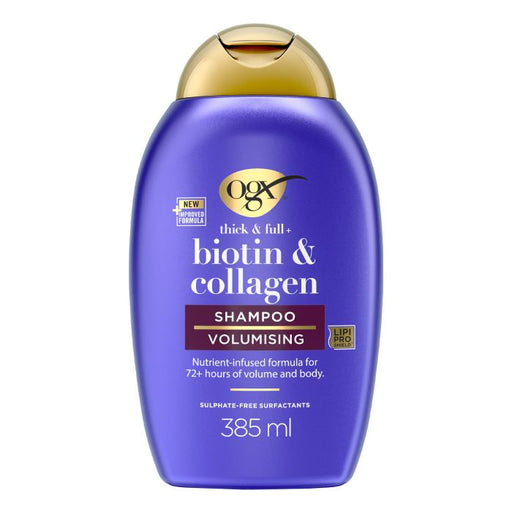 Biotina y Colágeno – Champú Voluminizador y Texturizador 385 ml - Ogx - 1