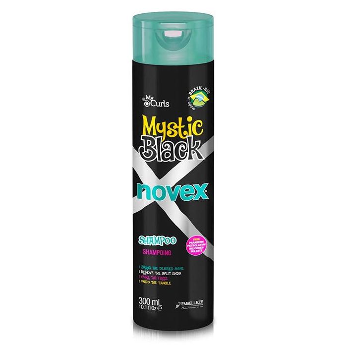 Champú Santo Black Poderoso 300 ml - Novex - 1