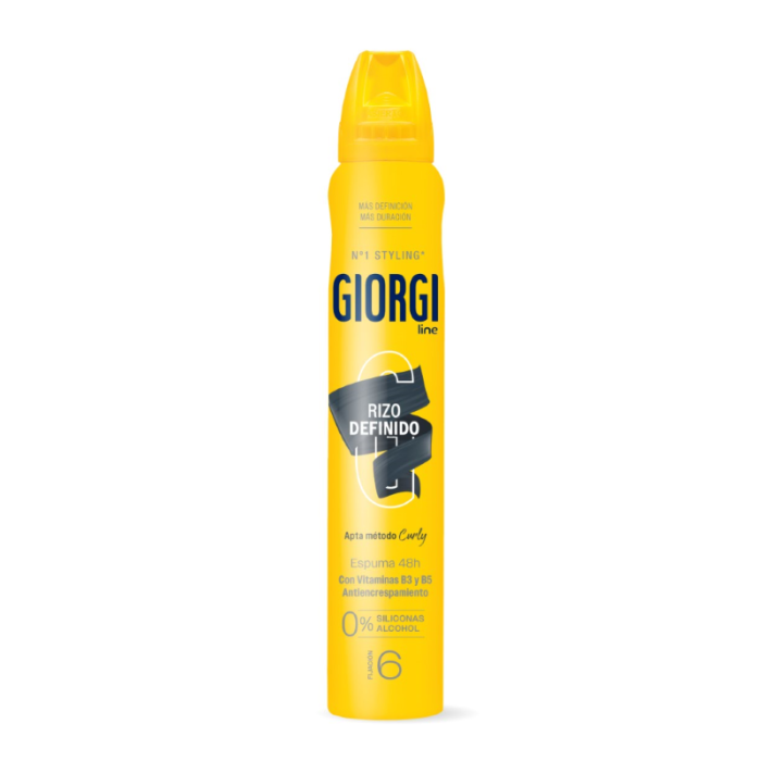 Espuma Rizo Control Total: 250 ml - Giorgi - 1