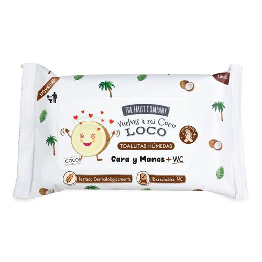 Toallitas Húmedas para Cara y Manos Desechables - The Fruit Company - 1