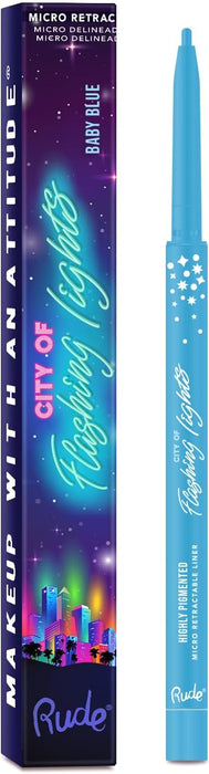Delineador City of Flashing Lights - Rude : Baby Blue - 1