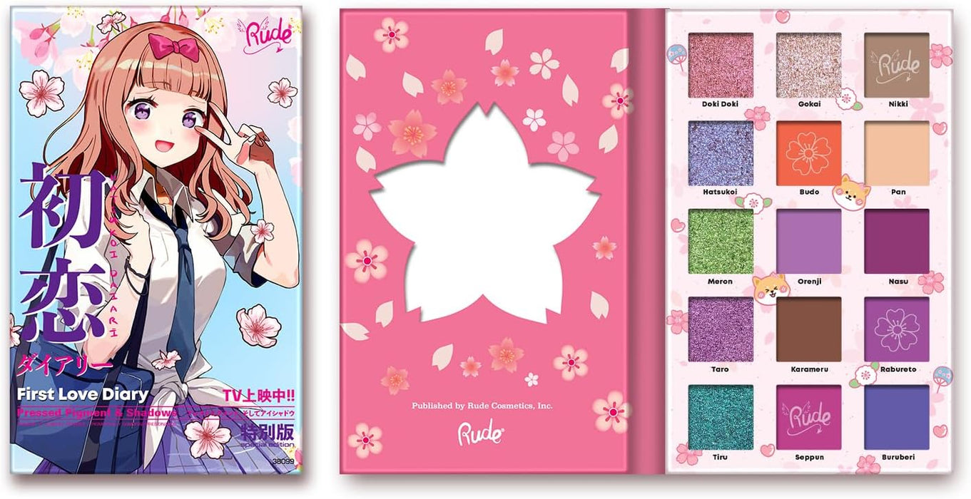 Paleta de Sombras Manga Collection - Rude : First Love Diary - 1
