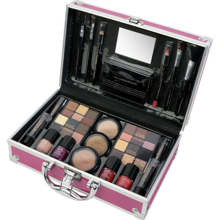 Set Maletín de Maquillaje - Bon Voyage Rose Pink - The Color Workshop - 1