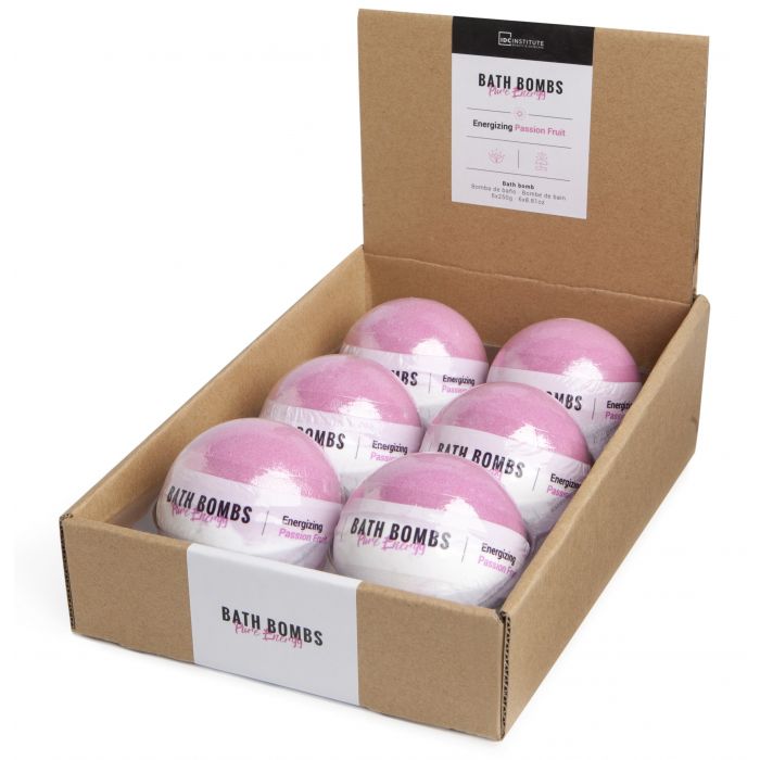 Bomba de Baño Pure Energy 250gr - Idc Institute : Energizing Passion Fruit - 1