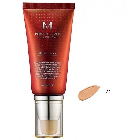 Bb Cream M Perfect Cover Spf42/pa+++ - 50 ml - Missha - 5