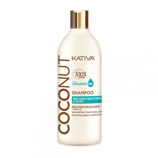 Champú Revitalizante y Brillo con Aceite de Coco Orgánico 250 ml - Kativa - 1