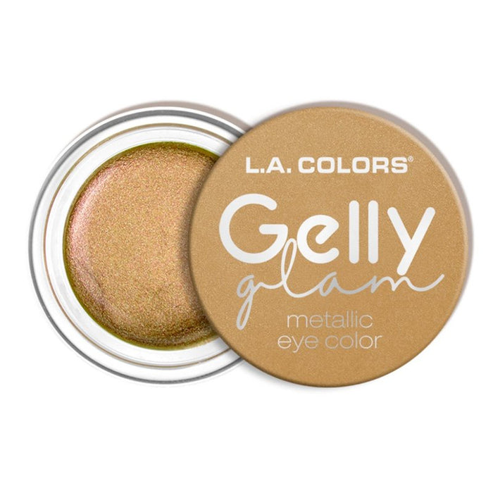 Sombra de Ojos en Crema Gelly Glam Metallic - L.A. Colors : Queen Bee - 1