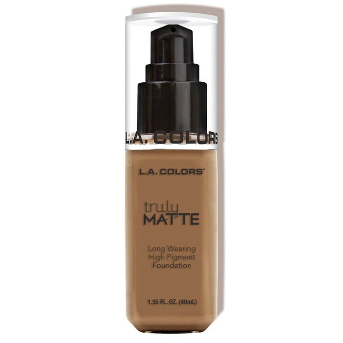 Base de Maquillaje Líquida - Truly Matte - L.A. Colors : Cappuccino - 1