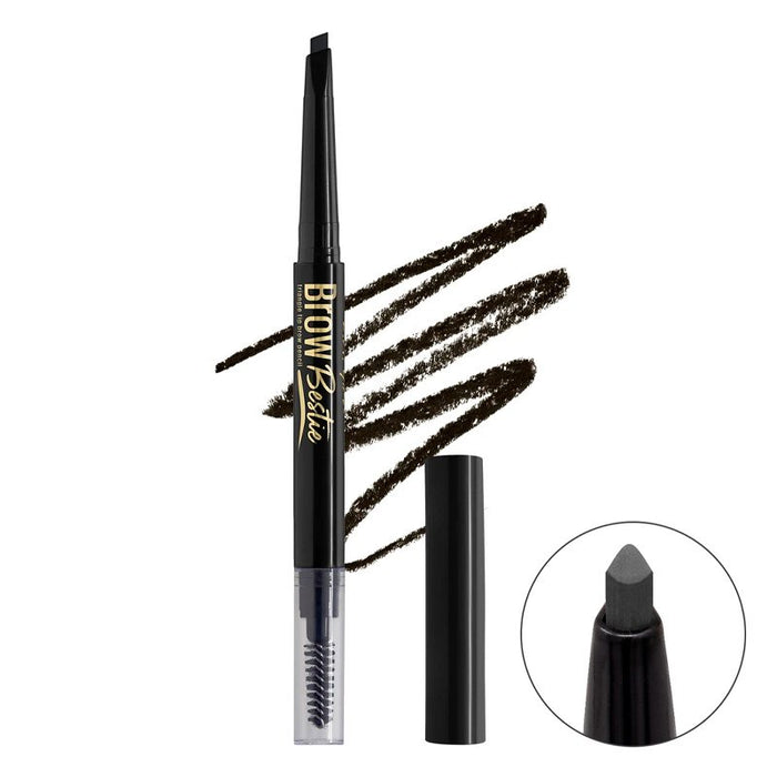 Lápiz de Cejas - Brow Bestie - L.A. Girl : Black Brown - 1