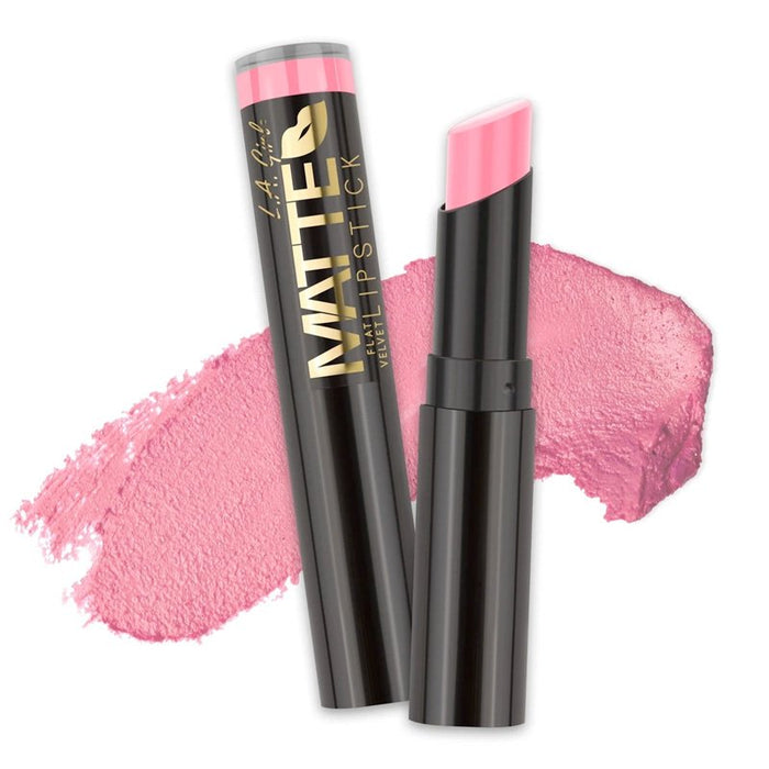 Barra de Labios - Matte Flat Velvet Lipstick - L.A. Girl : Sweet Revenge - 1
