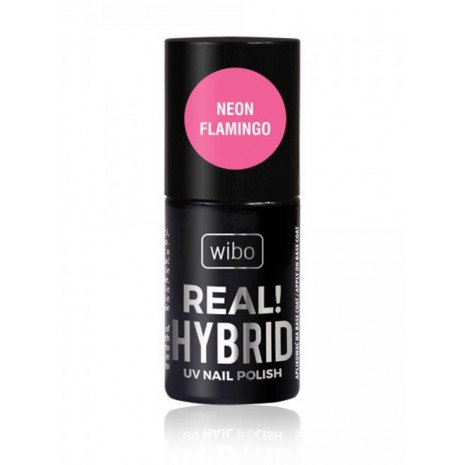 Esmaltes de Uñas Uv - Nail Polish Real Hybrid - Wibo : 4 Neon Flamingo - 1
