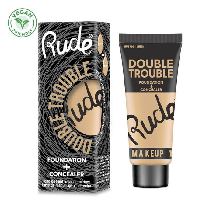 Base de Maquillaje + Corrector - Double Trouble - Rude - 1
