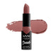 Barra de Labios - Suede Matte Lipstick - Professional Makeup - Nyx : SUEDE MATTE LIPSTICK-BRUNCH ME - 1