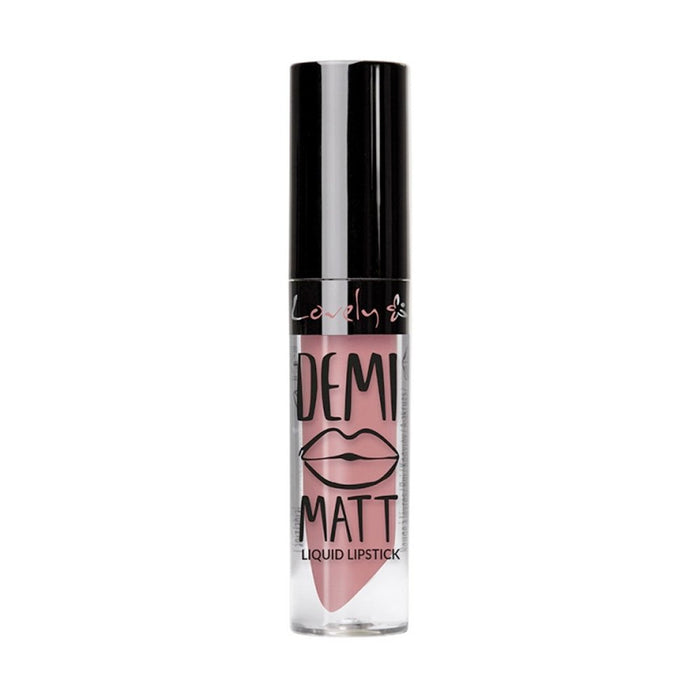 Labial Líquido Semi-mate - Demi Matt Liquid Lipstick - Lovely : nr 4 - 1