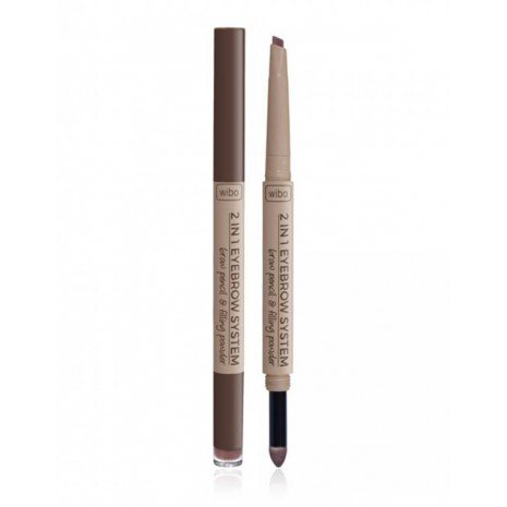 Lápiz de Cejas - 2 en 1 Eyebrow System Pencil - Wibo - 2
