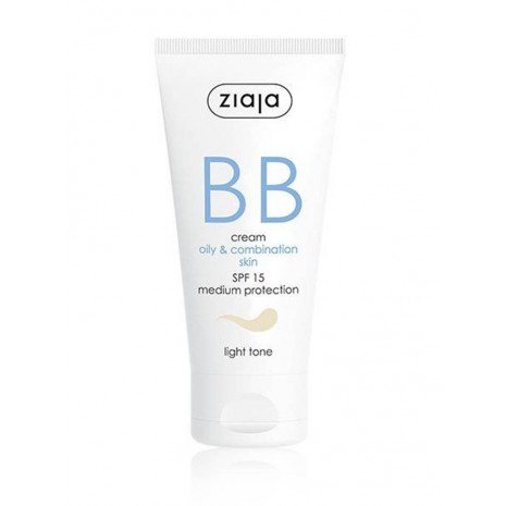 BB Cream SPF15 Pieles Mixtas y Grasas - Ziaja : Tono claro - 1