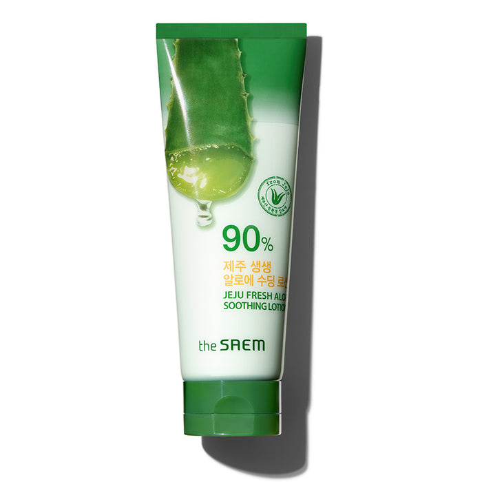 Loción Calmante Aloe 90% Jeju Fresh 250ml - The Saem - 1