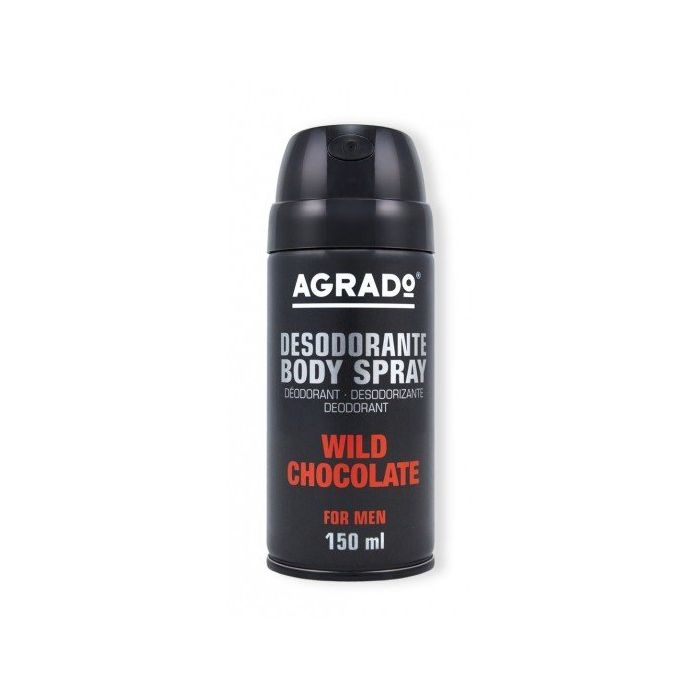 Desodorante Body Spray para Hombre 150ml - Agrado : WILD CHOCOLATE - 1