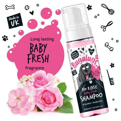 Champú en Espuma Sin Aclarado (No Rinse) para Perros  - Bugalugs - 1
