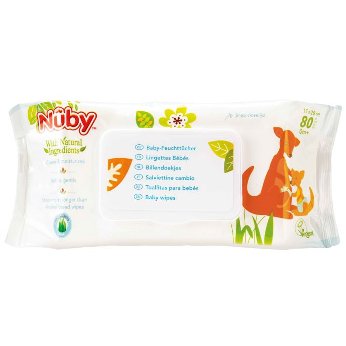 Toallitas Higiénicas 80uds - 0m + - Nuby - 1