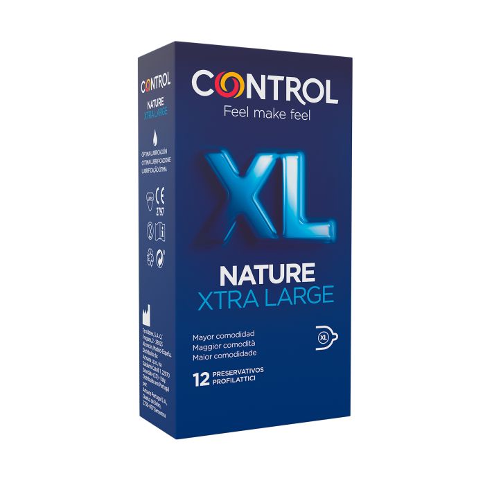 Nature Xl Preservativos - Control : 12 unidades - 1