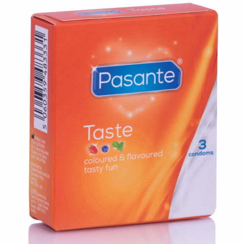 Preservativos Sabores 3 Unidades - Pasante - 1