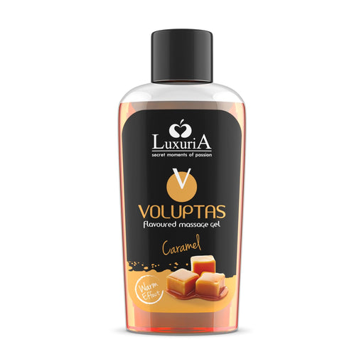 Gel Masaje Comestible Efecto Calor - Caramelo 100ml Voluptas  - Intimateline - 1