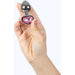 Secret Play - Metal Butt Plug Corazón Fucsia Talla S 7 cm - Secret Play - 4