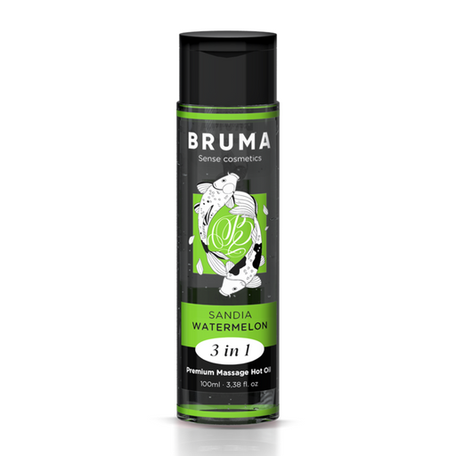 Aceite de Masaje Efecto Calor - Sabor Sandía - Bruma - 1
