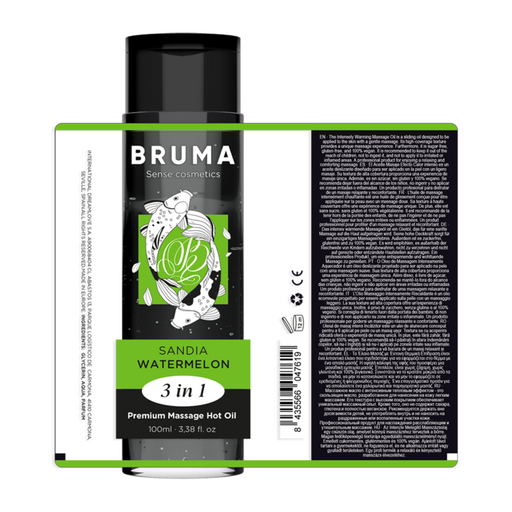 Aceite de Masaje Efecto Calor - Sabor Sandía - Bruma - 2