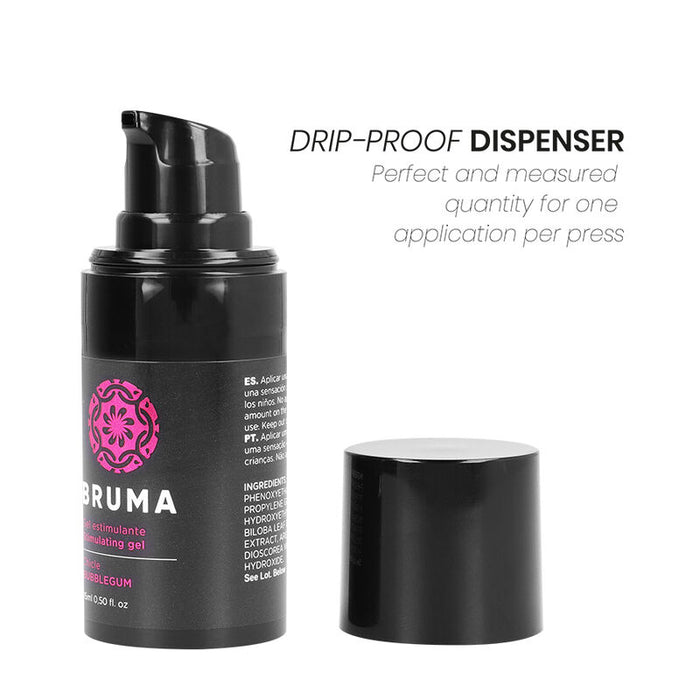 Gel Intensificador de Orgasmos sabor Chicle 15ml - Bruma - 3
