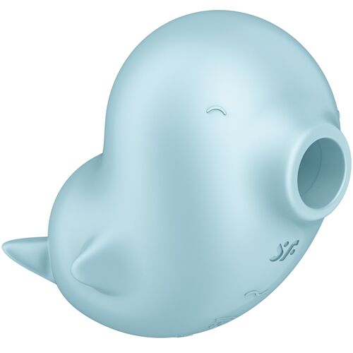 Sassy Seal Estimulador y Vibrador Azul - Satisfyer - 2