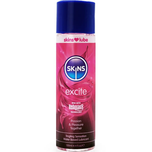 Lubricante a Base de Agua Excite 130ml - Skins - 1