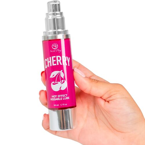 Lubricante Efecto Calor Cereza 50 ml - Secret Play - 2