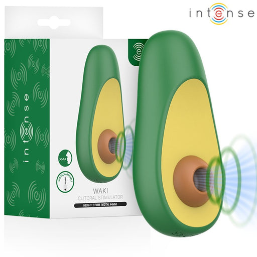 INTENSE - WAKI Estimulador Succionador de Clítoris Aguacate - Intense - 1