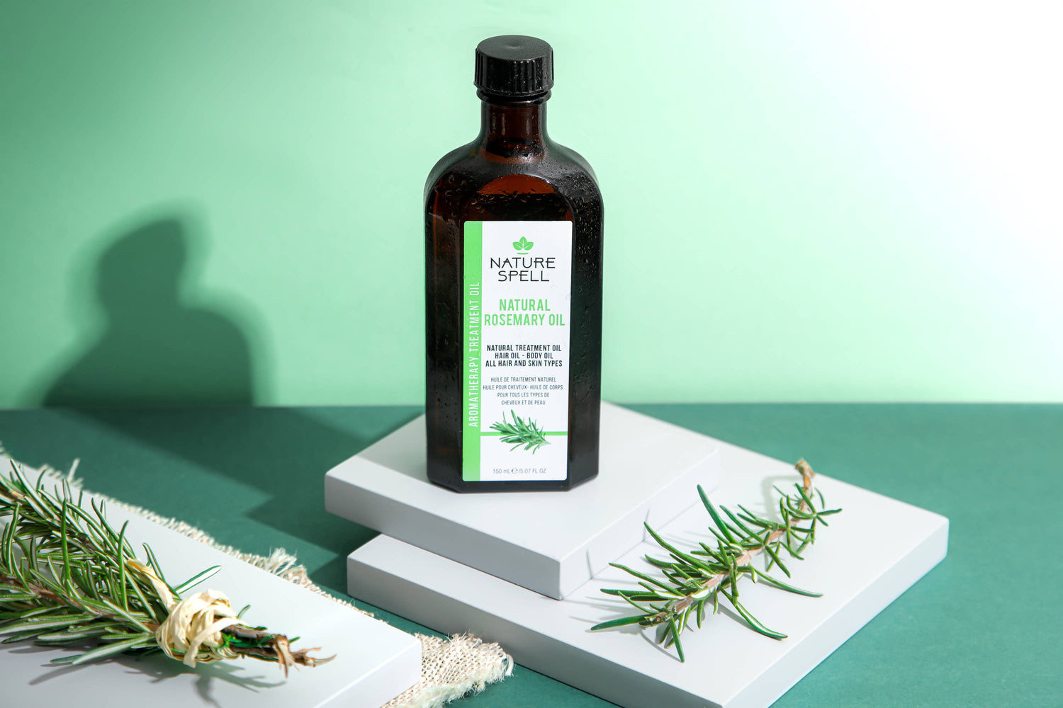Aceite de Romero para Cabello y Piel