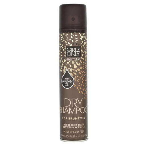 Champú en Seco para Cabello Castaño con Aceite de Argán 200ml - Girlz Only - 1